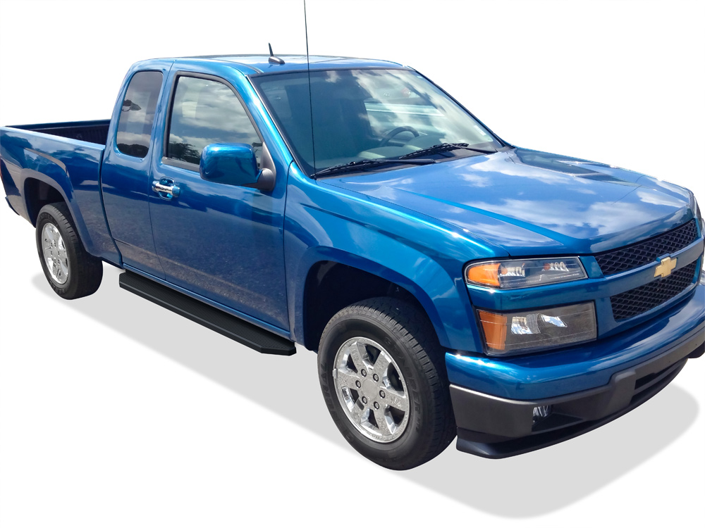 2004-2012 Chevy Colorado Extended Cab 2004-2012 GMC Canyon Extended Cab 2006-2008 Isuzu I-Series Extended Cab Both Sides Running Board-H Series