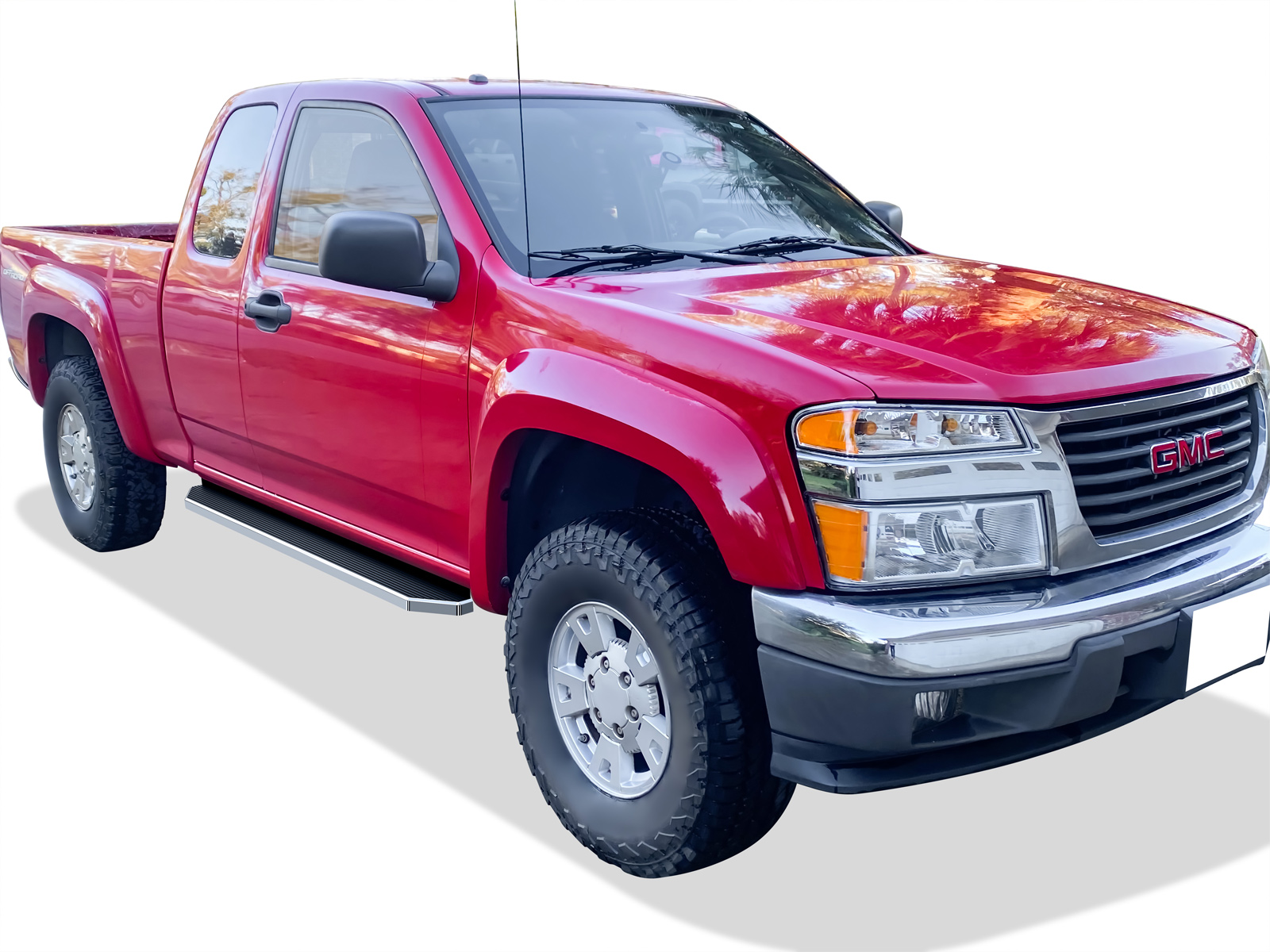 2004-2012 Chevy Colorado Extended Cab 2004-2012 GMC Canyon Extended Cab 2006-2008 Isuzu I-Series Extended Cab Both Sides Running Board-H Series