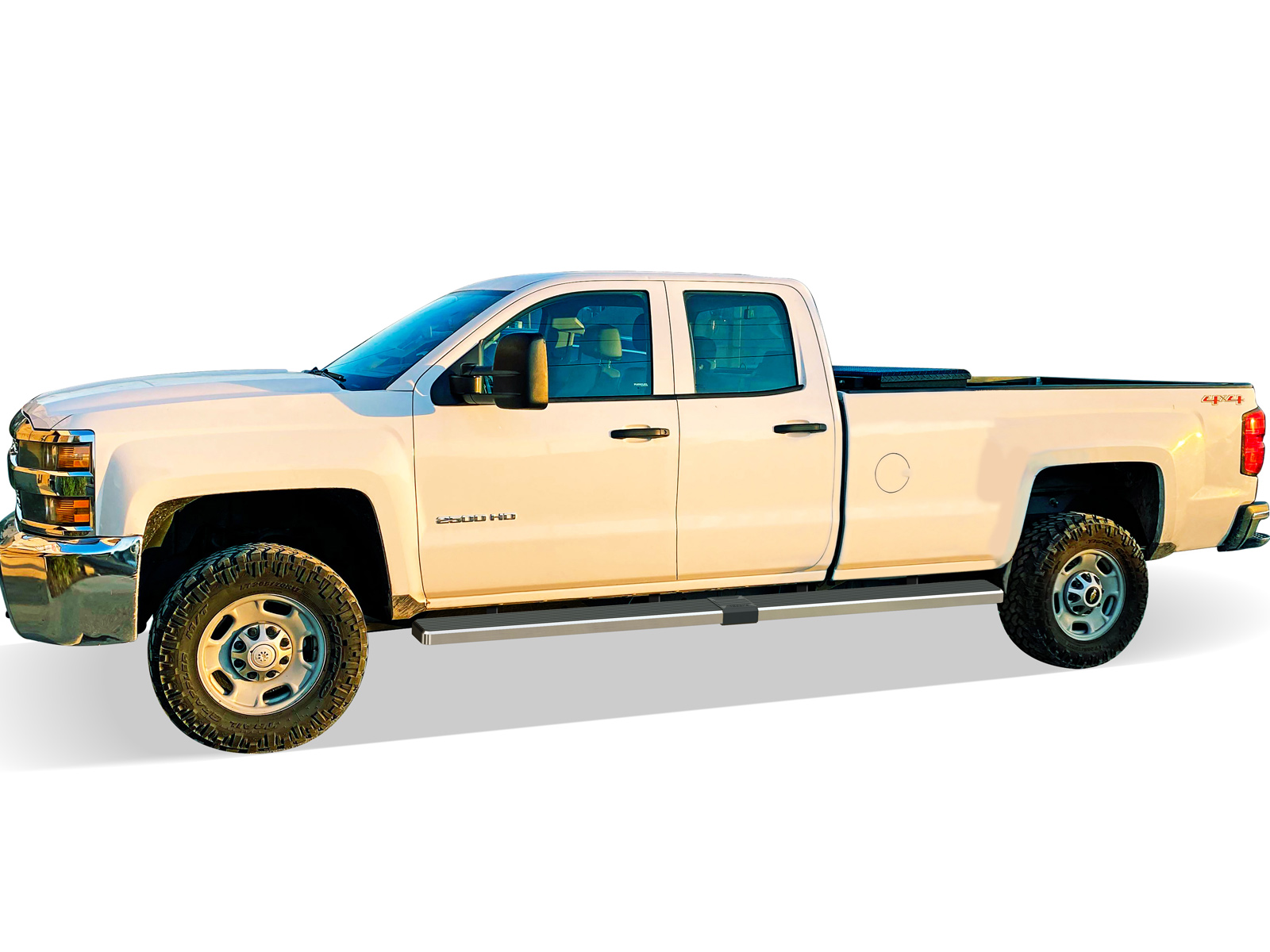 2007-2018 Chevy/GMC Silverado/Sierra 1500 Extended Cab/Double Cab 8ft Bed (Incl. 2019 Silverado 1500 LD) 2007-2019 Chevy/GMC Silverado/Sierra 2500 HD/3500 HD Extended Cab/Double Cab 8ft Bed (Incl. Diesel Models with DEF Tanks Not For 07 Classic Model) Bot