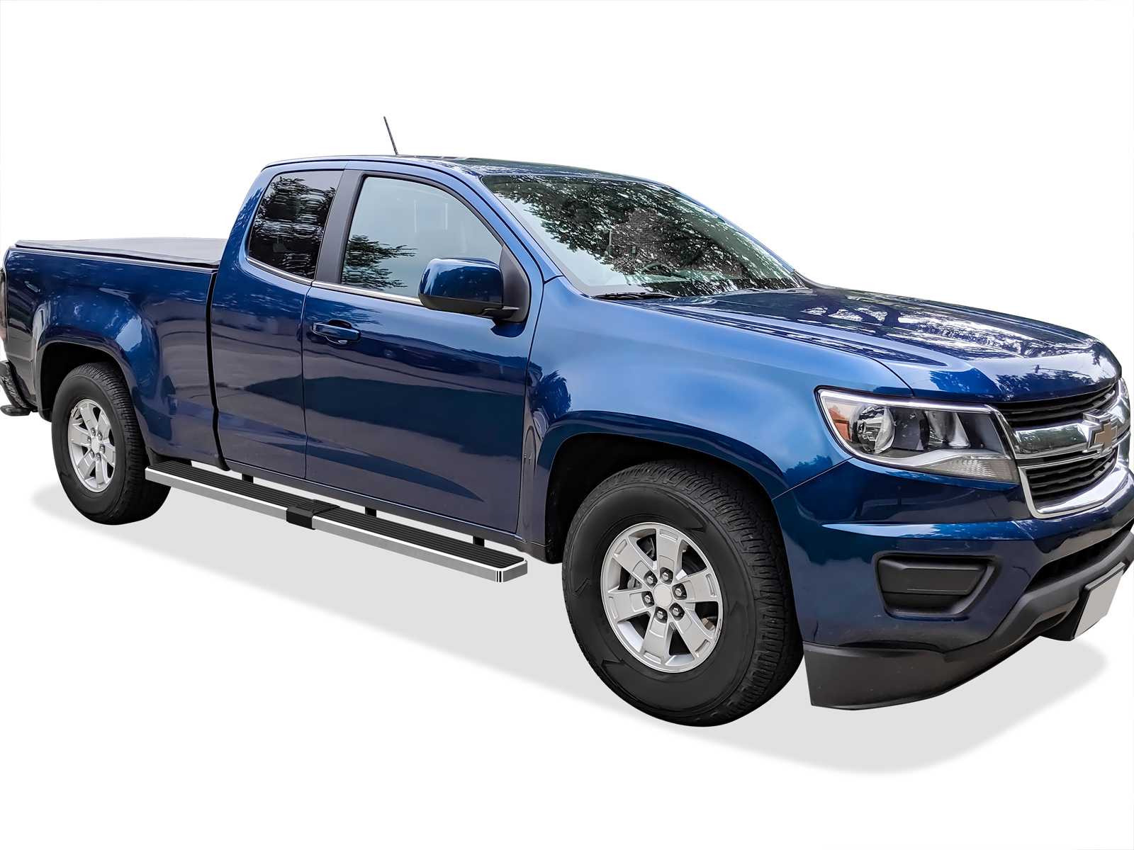 2015-2026 Chevy Colorado Crew Cab 2015-2026 GMC Canyon Crew Cab 6 ft Bed Both Sides iStep W2W 6 Inch Stainless Steel