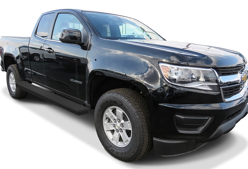 2015-2022 Chevrolet Colorado Extended Cab 2015-2022 GMC Canyon Extended Cab 6 ft Bed Both Sides iStep W2W 6 Inch Stainless Steel