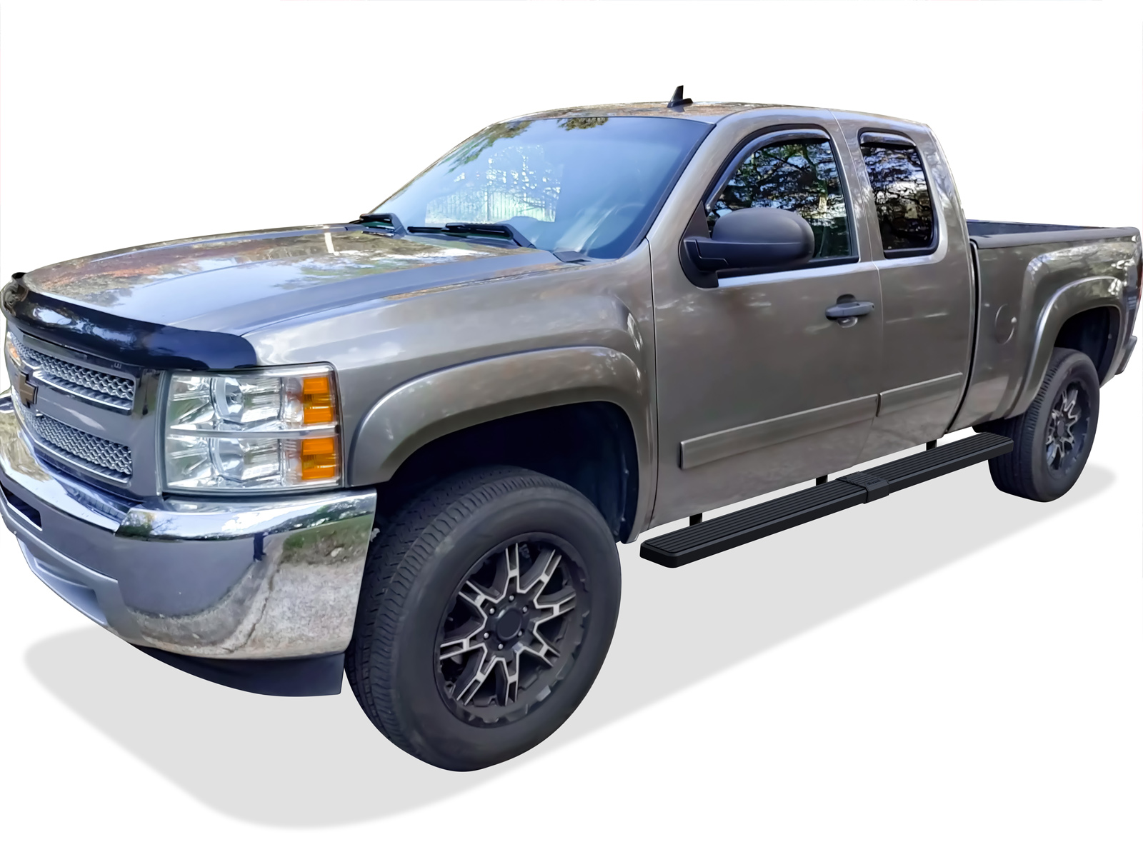 1999-2013 Chevy Silverado/ GMC Sierra 1500/2500 Extended Cab 6.5 ft Bed 2001-2014 Chevy Silverado/ GMC Sierra 2500HD/3500 Extended Cab 6.5 ft Bed (Excl. C/K Classic Body Style & S.S. Models) Both Sides iStep W2W 6 Inch Stainless Steel