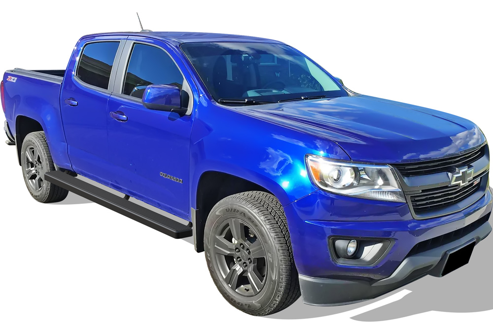 2015-2026 Chevy Colorado Crew Cab 2015-2026 GMC Canyon Crew Cab 5 ft Bed Both Sides iStep W2W 5 Inch Stainless Steel