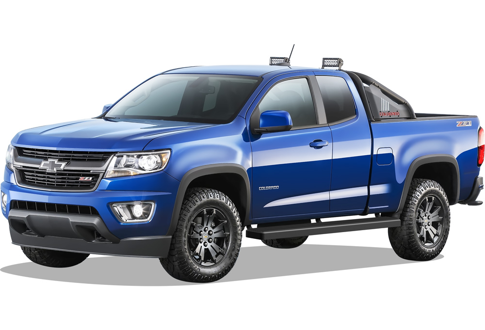 2015-2022 Chevrolet Colorado Extended Cab 2015-2022 GMC Canyon Extended Cab 6 ft Bed Both Sides iStep W2W 5 Inch Stainless Steel