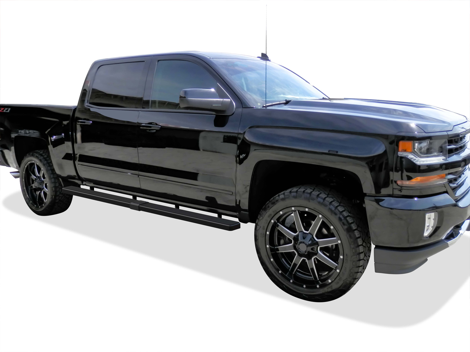 2007-2018 Chevy Silverado 1500/2007-2018 GMC Sierra 1500 Crew Cab 5.5 ft Bed 2007-2019 Chevy Silverado 2500HD/3500 HD/ 2007-2019 GMC Sierra 2500 HD/3500 HD Crew Cab 5.5 f tBed (Incl. Diesel Models With DEF Tanks) Not for 2007 Classic Model Both Sides iSte