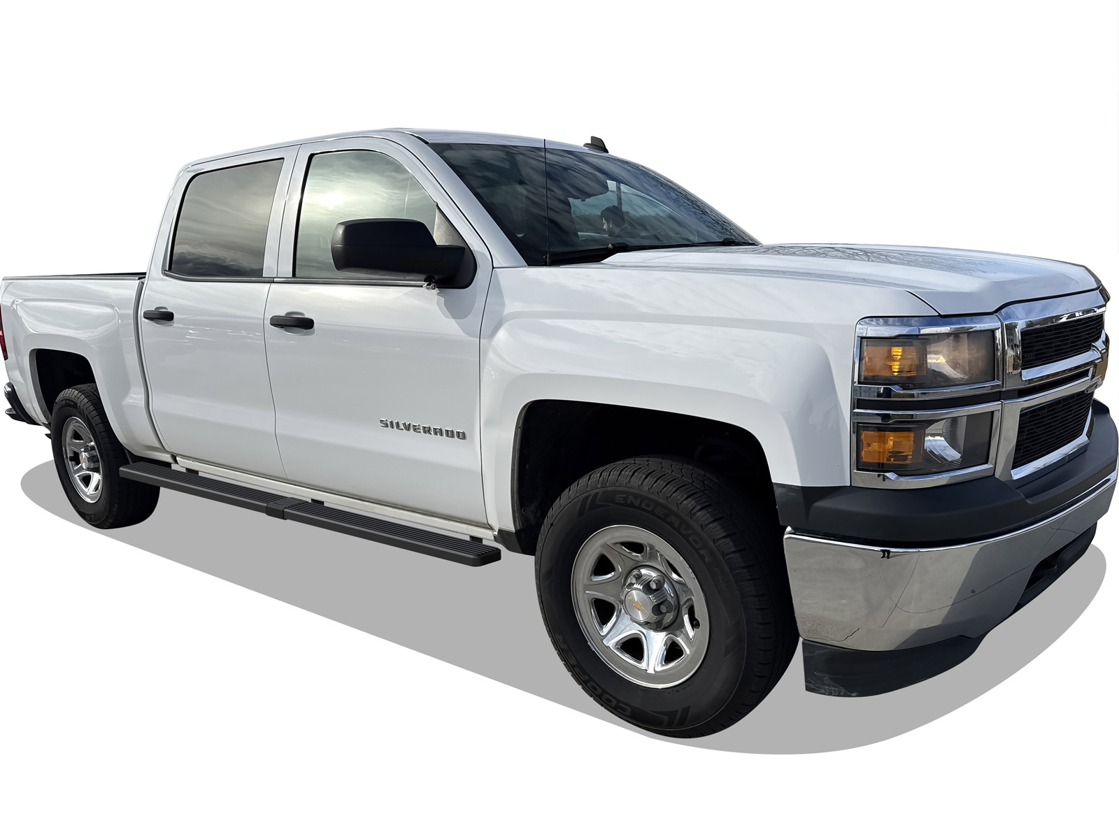 2001-2013 Chevy Silverado 1500 / 2001-2013 GMC Sierra 1500 Crew Cab 2001-2014 Chevy Silverado 2500/2500HD/3500 Crew Cab/ 2001-2014 GMC Sierra 2500/2500HD/3500 Crew Cab (Excl. C/K "Classic" & S.S. Models) (5.6' Bed) Both Sides iStep W2W 5 Inch Stainless St