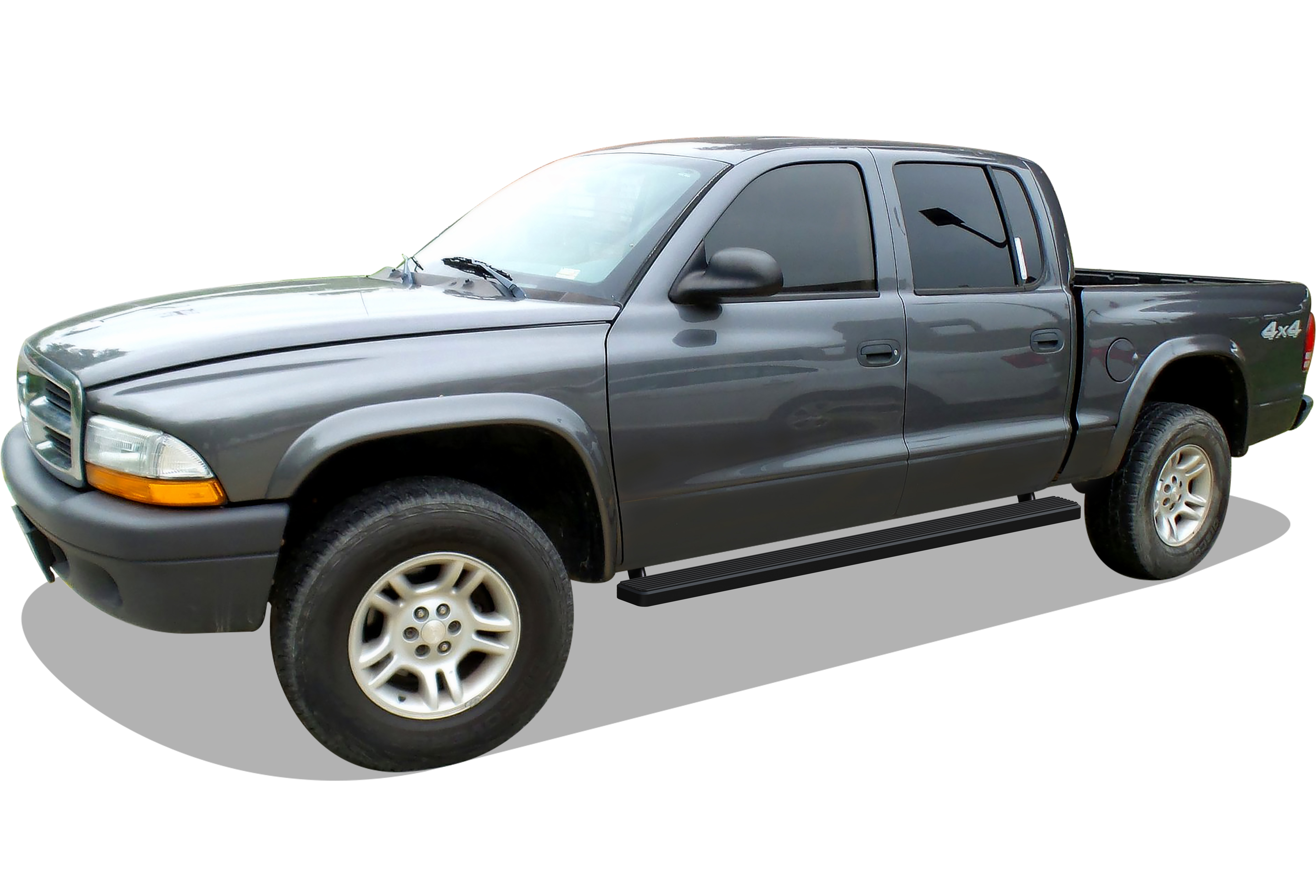 2000-2004 Dodge Dakota Quad Cab Both Sides iStep 5 Inch Stainless Steel