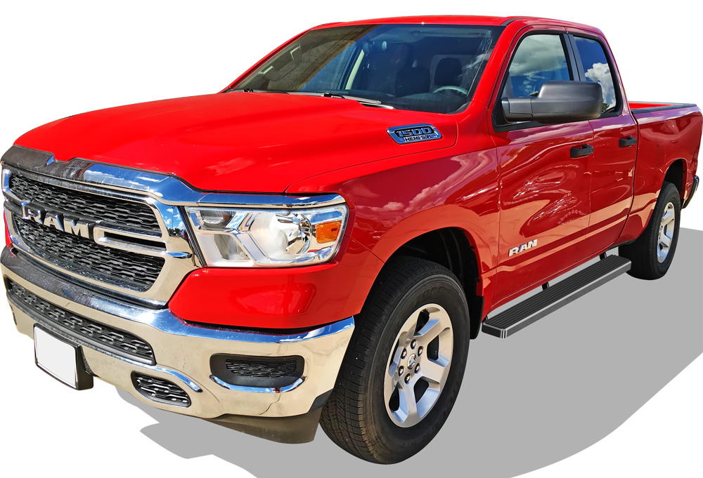 2019-2026 Ram 1500 Quad Cab (Excl. 2019-2024 RAM 1500 Classic) Both Sides iStep 5 Inch Stainless Steel