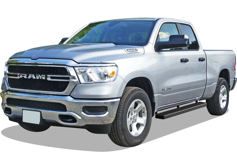 2019-2026 Ram 1500 Quad Cab (Excl. 2019-2024 RAM 1500 Classic) Both Sides iStep 5 Inch Stainless Steel