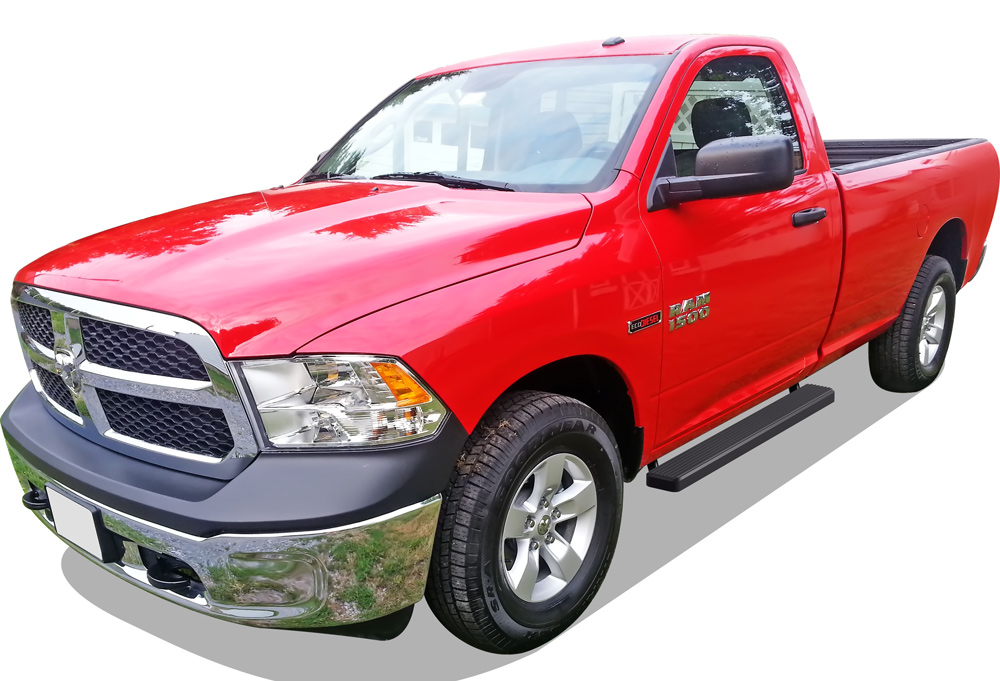 2009-2018 Dodge Ram 1500 Regular Cab(Incl. 2019-2024 RAM 1500 Classic) 2010-2026 Dodge Ram 2500/3500/4500/5500 Regular Cab (Exclude Chassis Cab Diesel Models) Both Sides iStep 5 Inch Stainless Steel