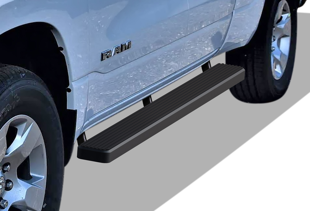 2019-2024 Ram 1500 Crew Cab (Excl. 2019-2024 RAM 1500 Classic) Both Sides iStep 5 Inch Stainless Steel