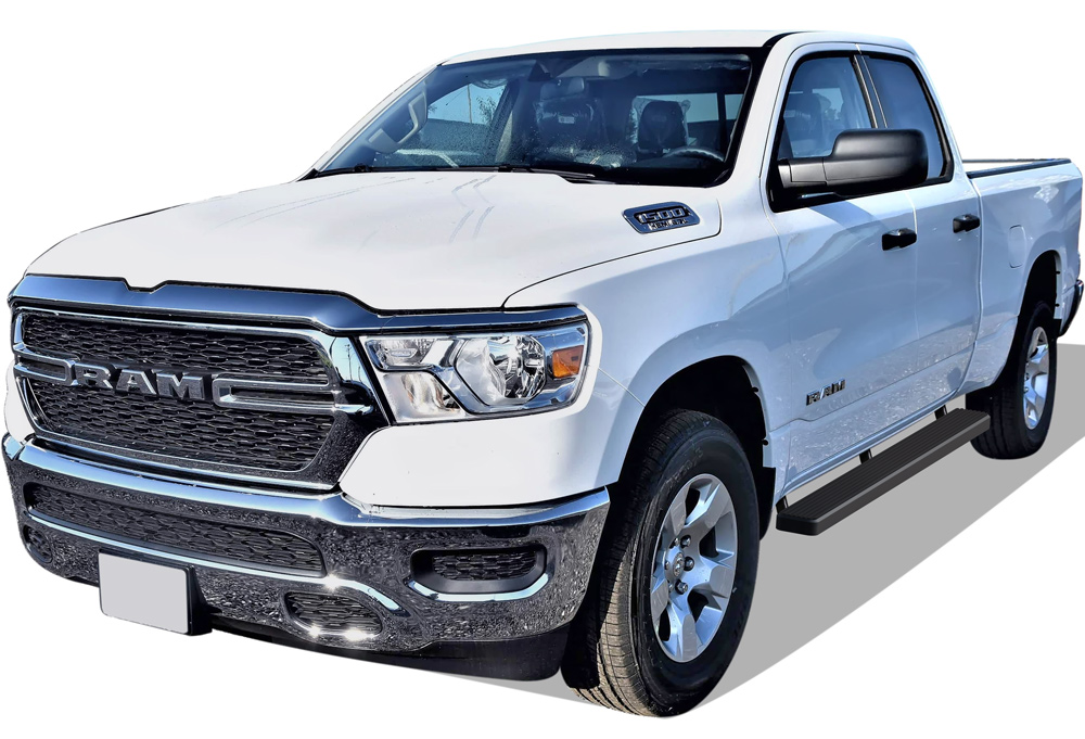 2019-2026 Ram 1500 Crew Cab (Excl. 2019-2024 RAM 1500 Classic) Both Sides iStep 5 Inch Stainless Steel