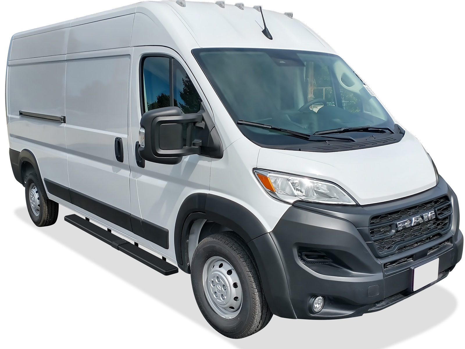 2014-2026 Dodge Promaster Van 136 inch/159 inch Wheel Base (Full Size) For 3-Door Models Only Both Sides iStep 5 Inch Stainless Steel Van Stainless Steel