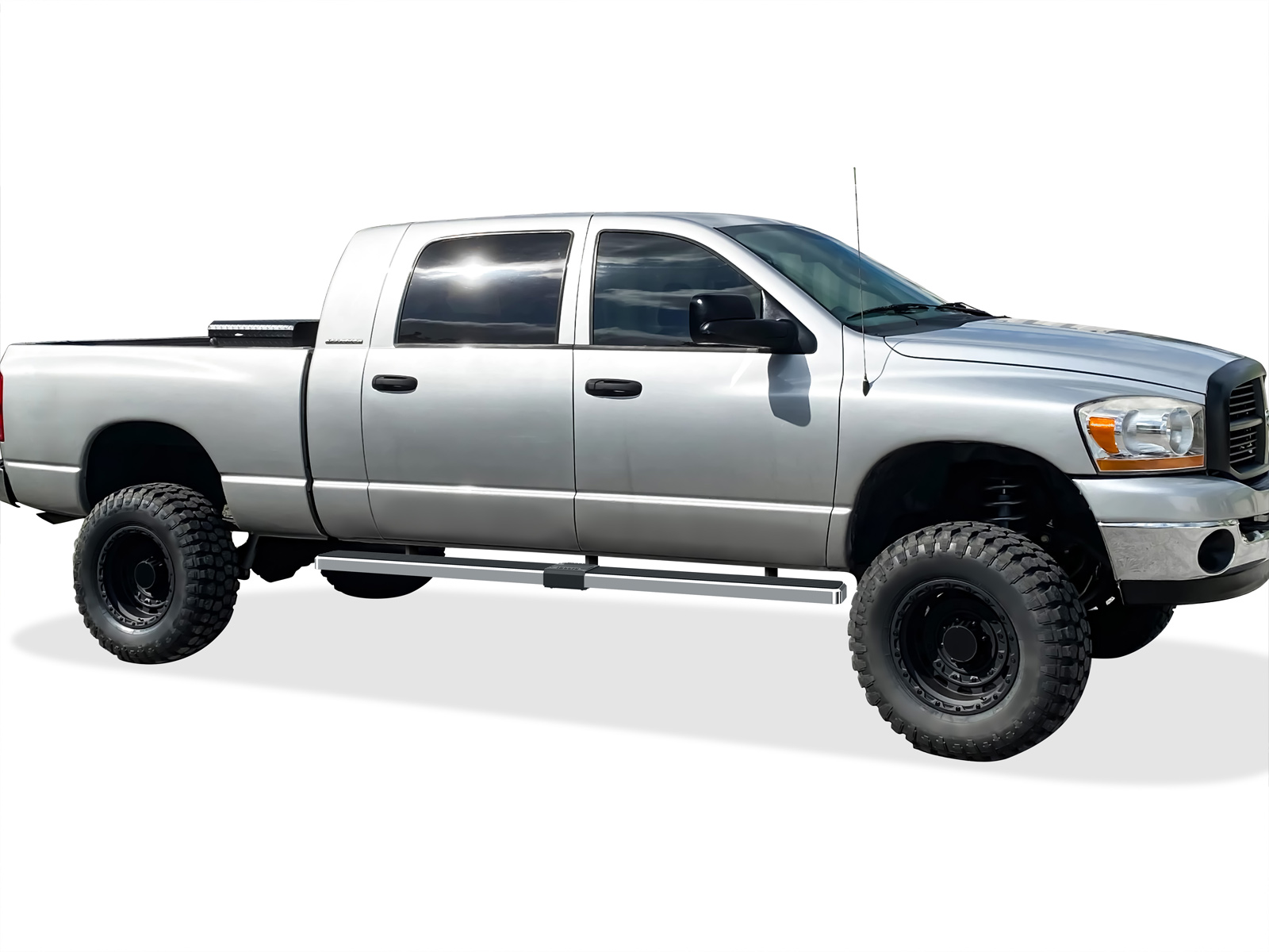 2006-2008 Dodge Ram 1500 Mega Cab 2006-2009 Dodge Ram 2500/3500 Mega Cab Both Sides iStep 5 Inch Stainless Steel