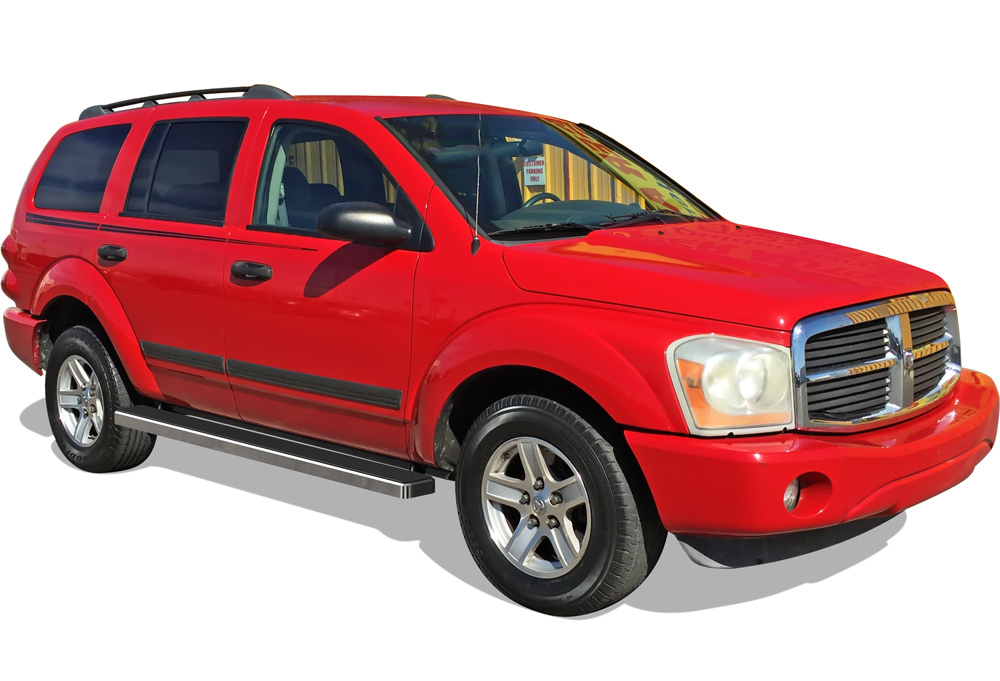 2004-2010 Dodge Durango 2006-2010 Chrysler Aspen Both Sides iStep 5 Inch Stainless Steel