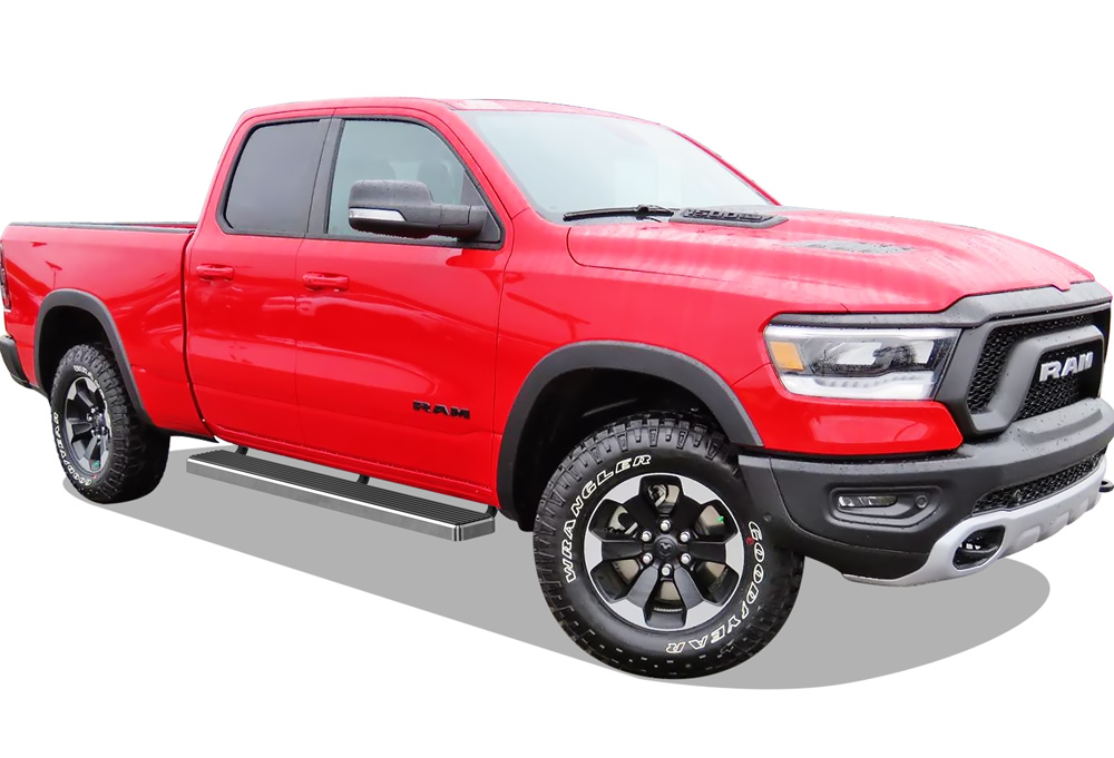 2019-2026 Ram 1500 Quad Cab (Excl. 2019-2024 RAM 1500 Classic) Both Sides iStep 6 Inch Stainless Steel