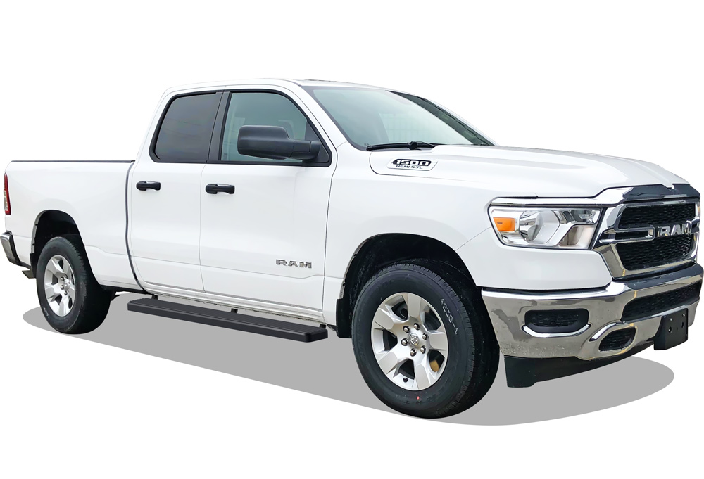 2019-2026 Ram 1500 Quad Cab (Excl. 2019-2024 RAM 1500 Classic) Both Sides iStep 6 Inch Stainless Steel
