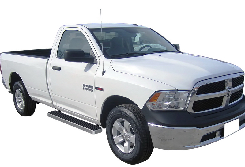 2009-2018 Dodge Ram 1500 Regular Cab(Incl. 2019-2024 RAM 1500 Classic) 2010-2026 Dodge Ram 2500/3500/4500/5500 Regular Cab (Exclude Chassis Cab Diesel Models) Both Sides iStep 6 Inch Stainless Steel