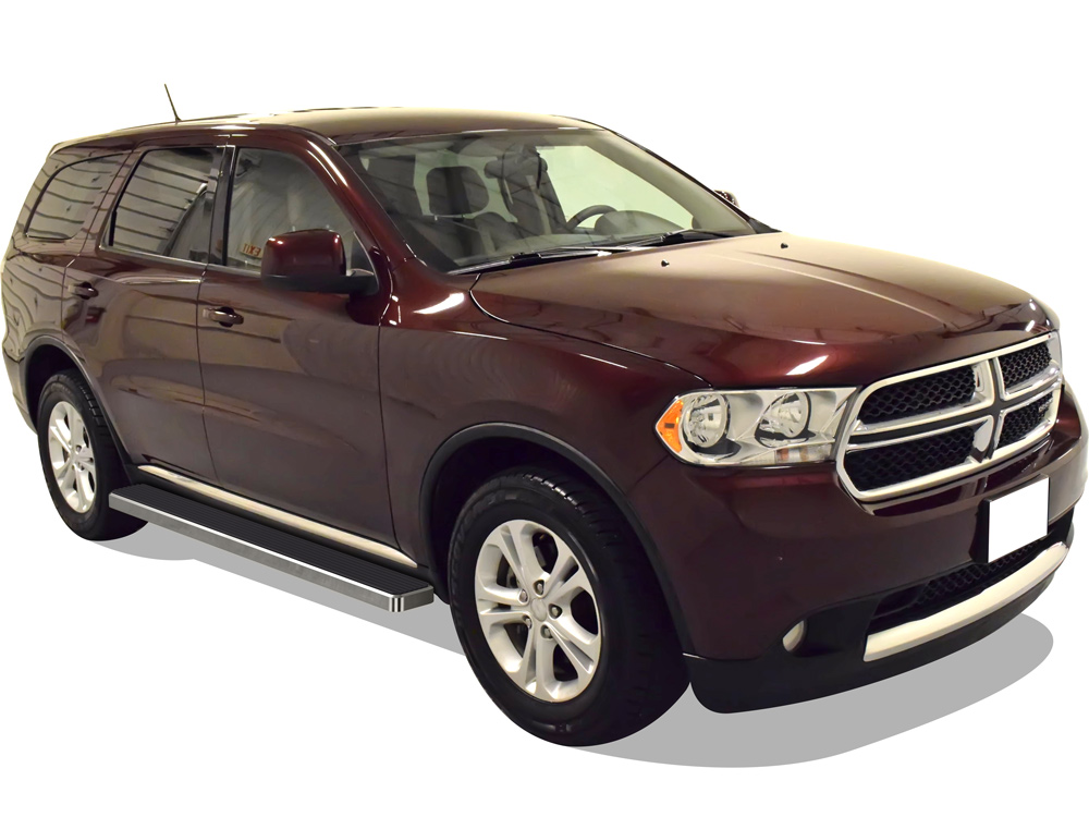 2011-2026 Dodge Durango 4-Door  Excl. R/T; GT; GT Plus and SRT ModelsExcl. Models w/ OE Skirt Cladding Both Sides iStep 6 Inch Stainless Steel