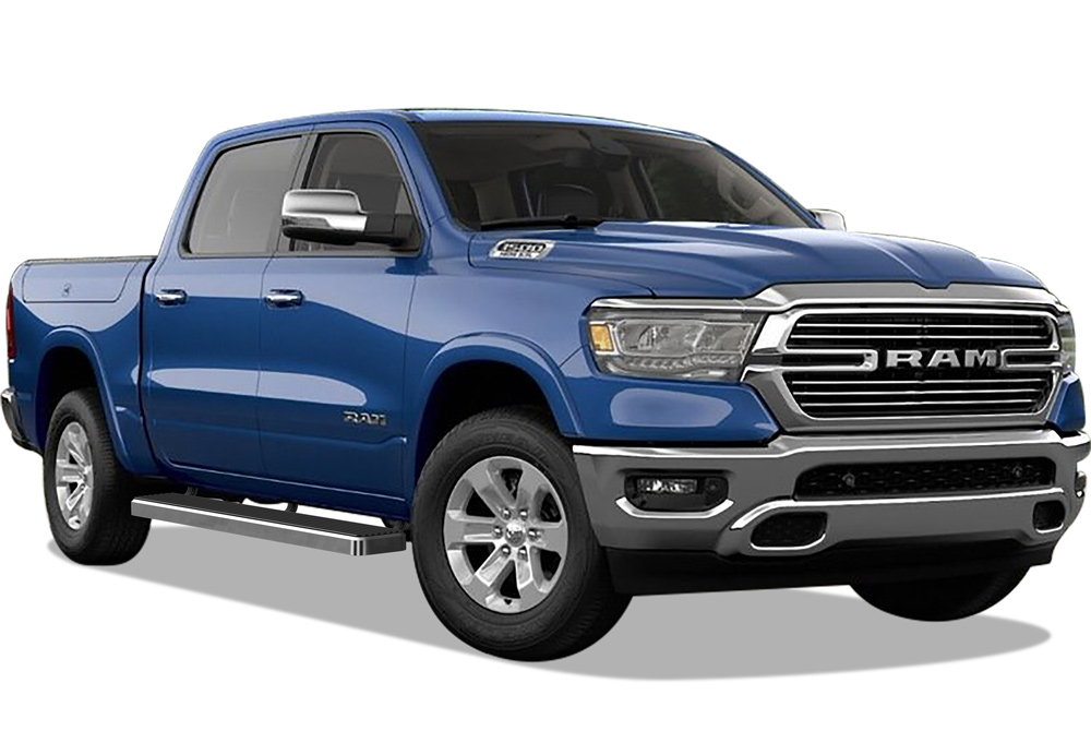 2019-2026 Ram 1500 Crew Cab (Excl. 2019-2024 RAM 1500 Classic) Both Sides iStep 6 Inch Stainless Steel