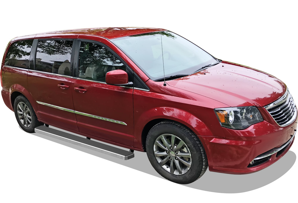2011-2020 Dodge Grand Caravan 2011-2016 Chrysler Town & Country Both Sides iStep 6 Inch Stainless Steel