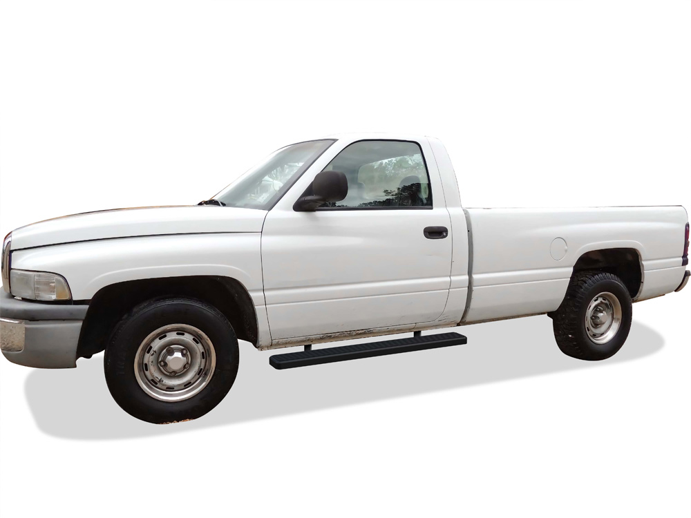 1994-2001 Dodge Ram 1500 Regular Cab  (Excl. 2002 body style sold in 2001)  1994-2002 Dodge Ram 2500/3500 Regular Cab  iStep 6 Inch Stainless Steel