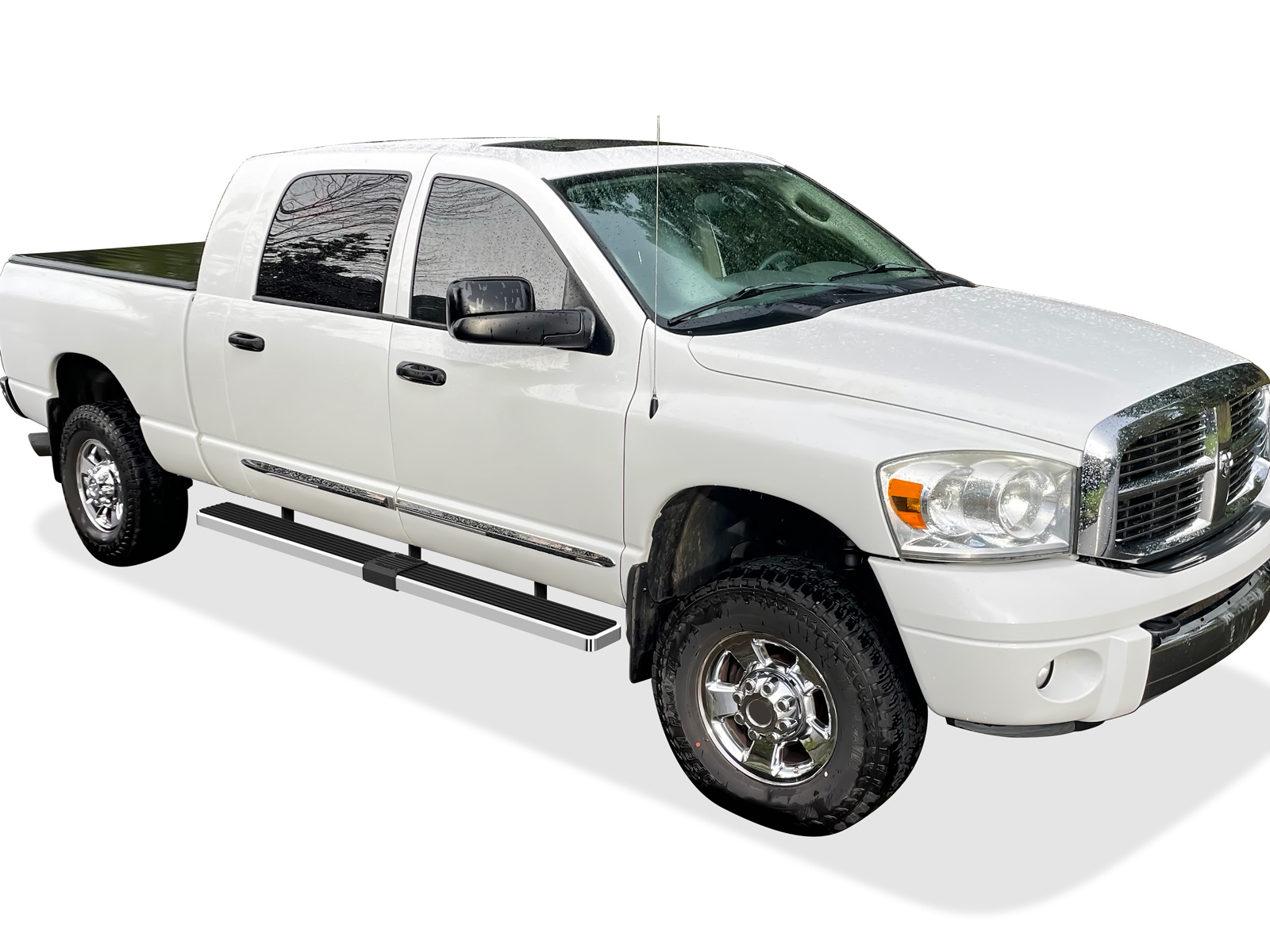 2006-2008 Dodge Ram 1500 Mega Cab 2006-2009 Dodge Ram 2500/3500 Mega Cab Both Sides iStep 6 Inch Stainless Steel