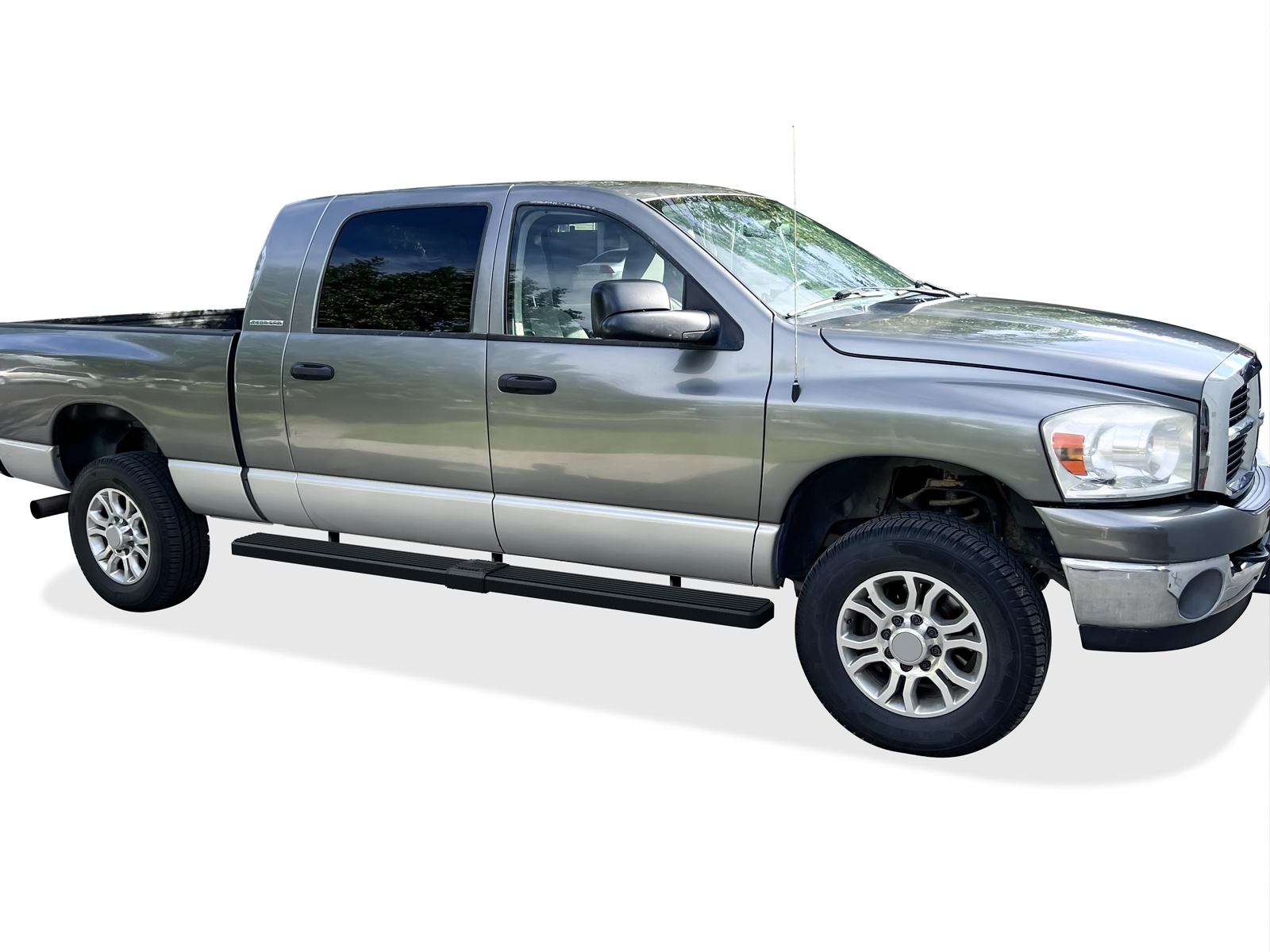 2006-2008 Dodge Ram 1500 Mega Cab 2006-2009 Dodge Ram 2500/3500 Mega Cab Both Sides iStep 6 Inch Stainless Steel