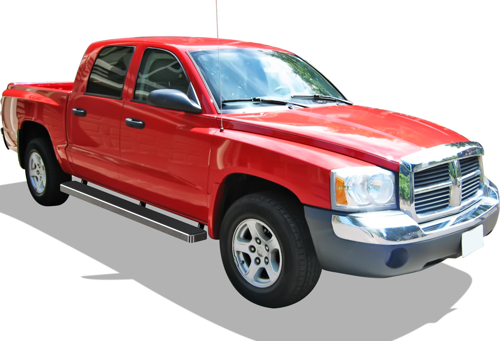 2005-2011 Dodge Dakota Quad Cab Both Sides iStep 6 Inch Stainless Steel