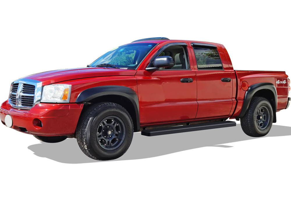 2005-2011 Dodge Dakota Quad Cab Both Sides iStep 6 Inch Stainless Steel
