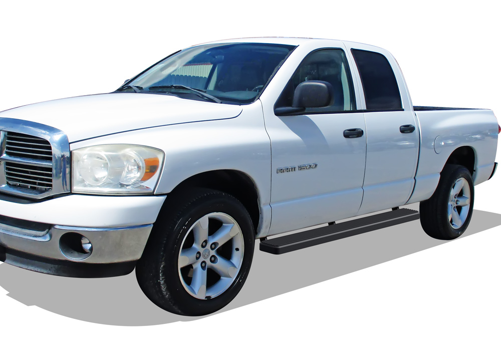 2002-2008 Dodge RAM 1500 Quad Cab 2003-2009 Dodge RAM 2500/3500 Quad Cab Both Sides iStep 6 Inch Stainless Steel