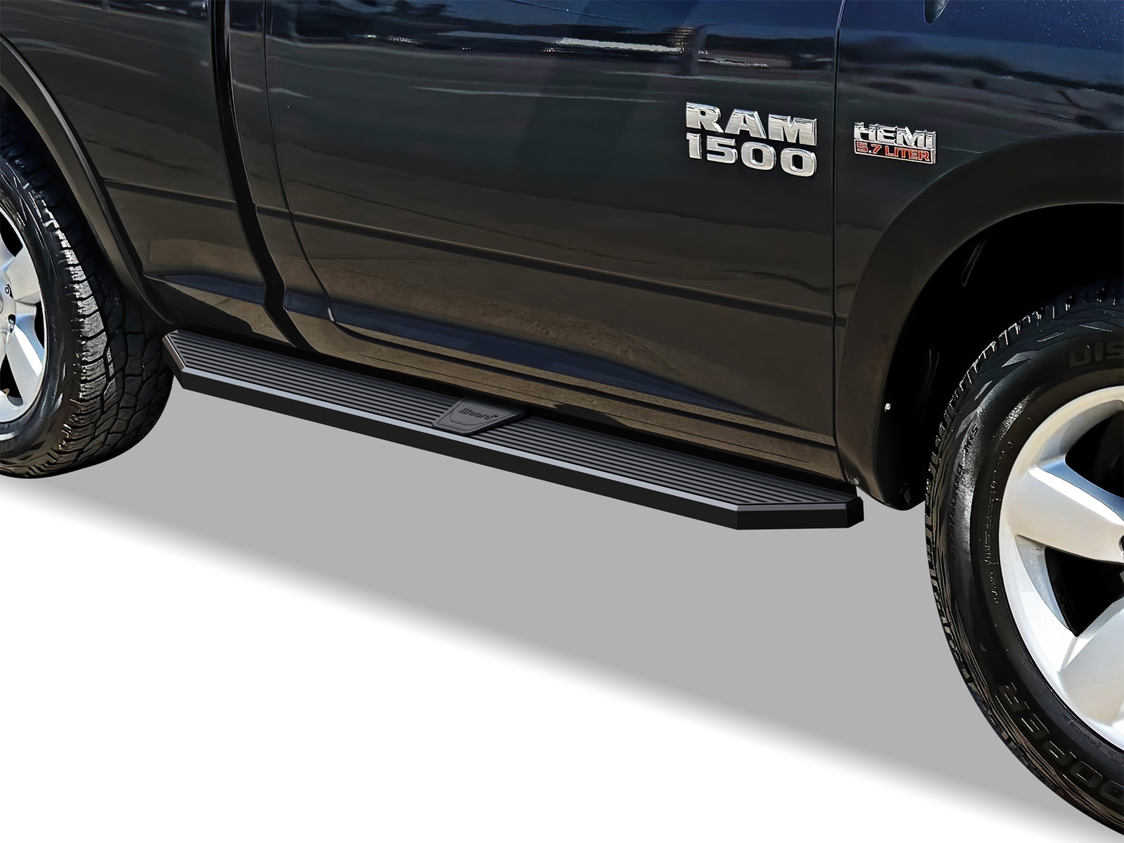 2009-2018 Dodge Ram 1500 Regular Cab(Incl. 2019-2024 RAM 1500 Classic) 2010-2026 Dodge Ram 2500/3500/4500/5500 Regular Cab (Exclude Chassis Cab Diesel models) For 6.5 ft Bed Both Sides Running Board-H Series W2W