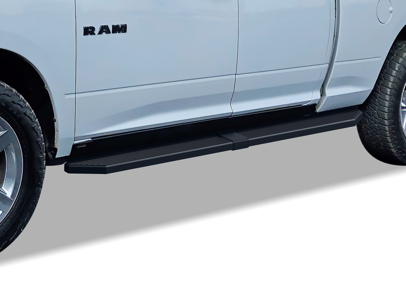 2009-2018 Dodge Ram 1500 Quad Cab (Incl. 2019-2024 RAM 1500 Classic) 6.5 ft Bed Both Sides Running Board-H Series W2W