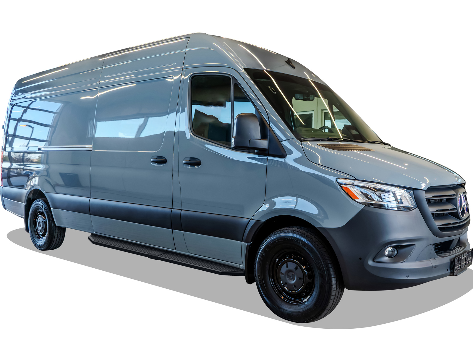 2007-2009 Dodge Sprinter 2007-2009 Freightliner Sprinter 2010-2026 Mercedes-Benz Sprinter (Full Size) Excl. Passenger Van With Rear A/C and 2015 4X4 For 3-Door Models Only Both Sides Running Board-H Series