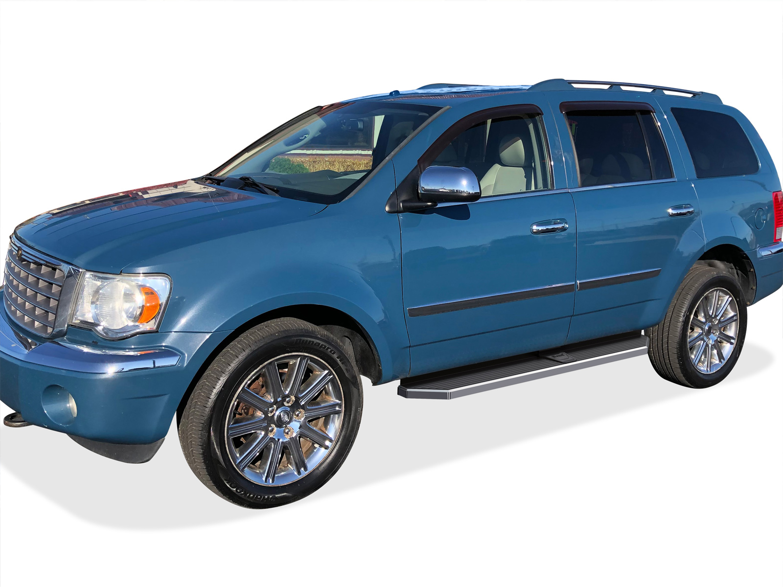 2004-2010 Dodge Durango 2006-2009 Chrysler Aspen Both Sides Running Board-H Series