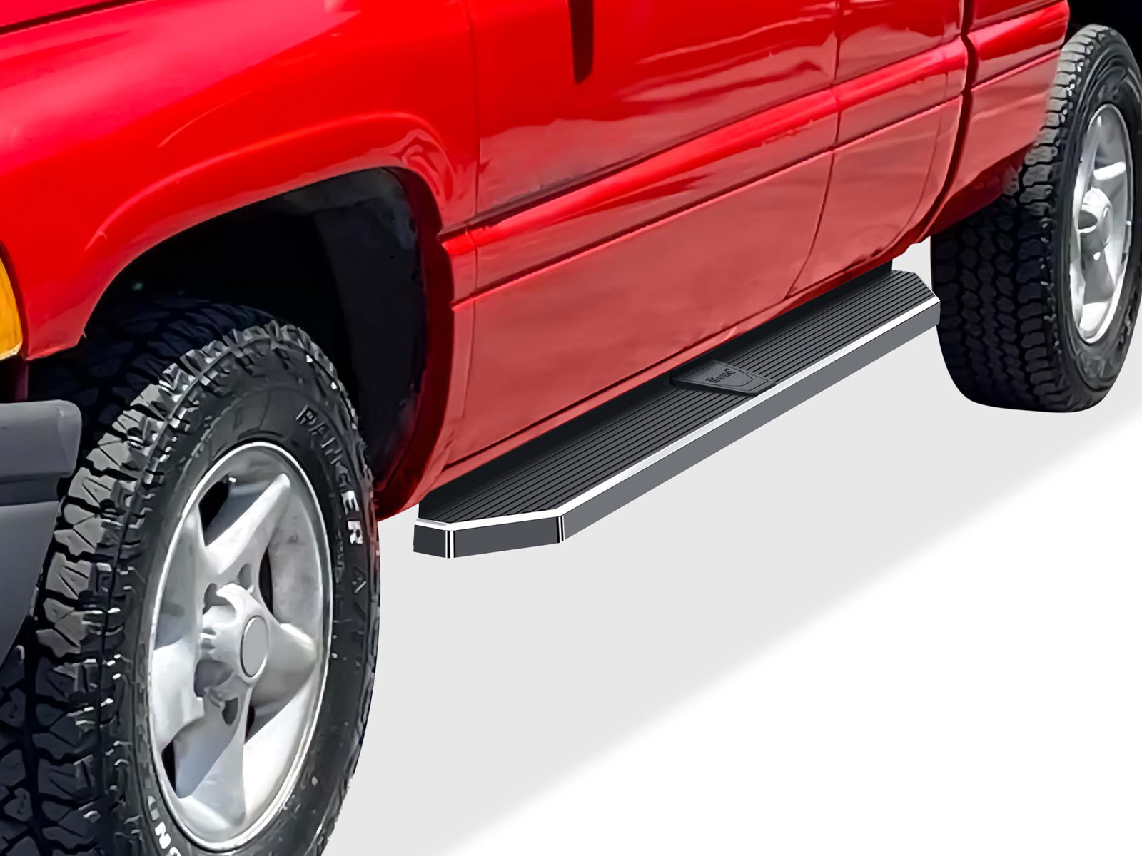 1994-2001 Dodge Ram 1500 Club Cab  1994-2002 Dodge Ram 2500/3500 Club Cab  1998-2001 Dodge Ram 1500 Quad Cab (Excl. 2002 Body Style Sold in 2001)  1998-2002 Dodge Ram 2500/3500 Quad Cab Both Sides Running Board-H Series