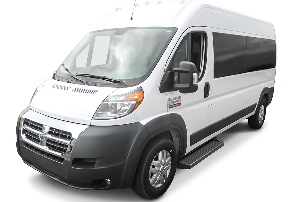 2014-2026 Dodge Promaster Van 136 inch/159 inch Wheel Base (Full Size) For 3-Door Models Only Both Sides iRunning Board