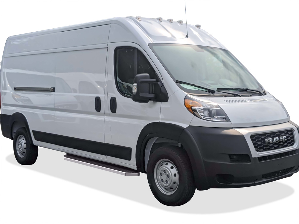2014-2026 Dodge Promaster Van 118-Inch Wheel Base (Full Size) For 3-Door Models Only Both Sides Running Board-H Series
