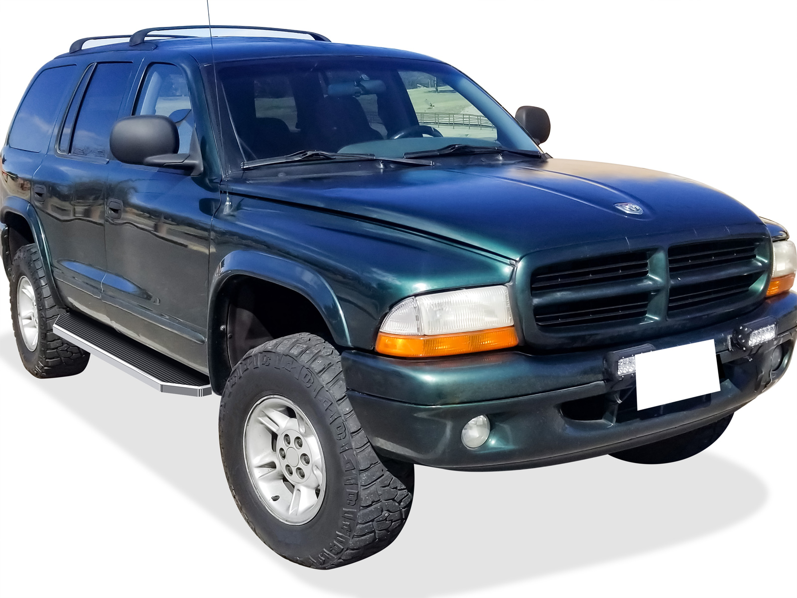 1997-2000 Dodge Durango 1999-2000 Dodge Dakota Quad Cab Both Sides Running Board-H Series