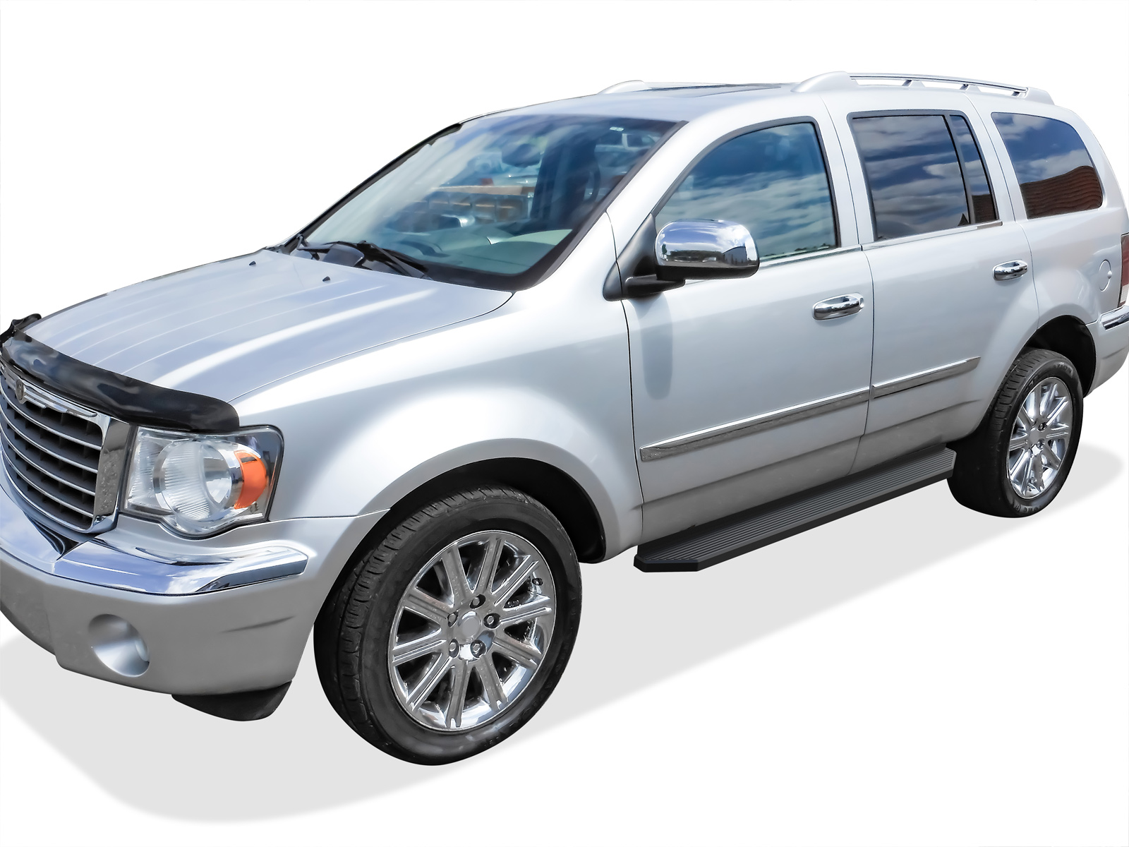 2004-2010 Dodge Durango 2006-2009 Chrysler Aspen Both Sides Running Board-H Series
