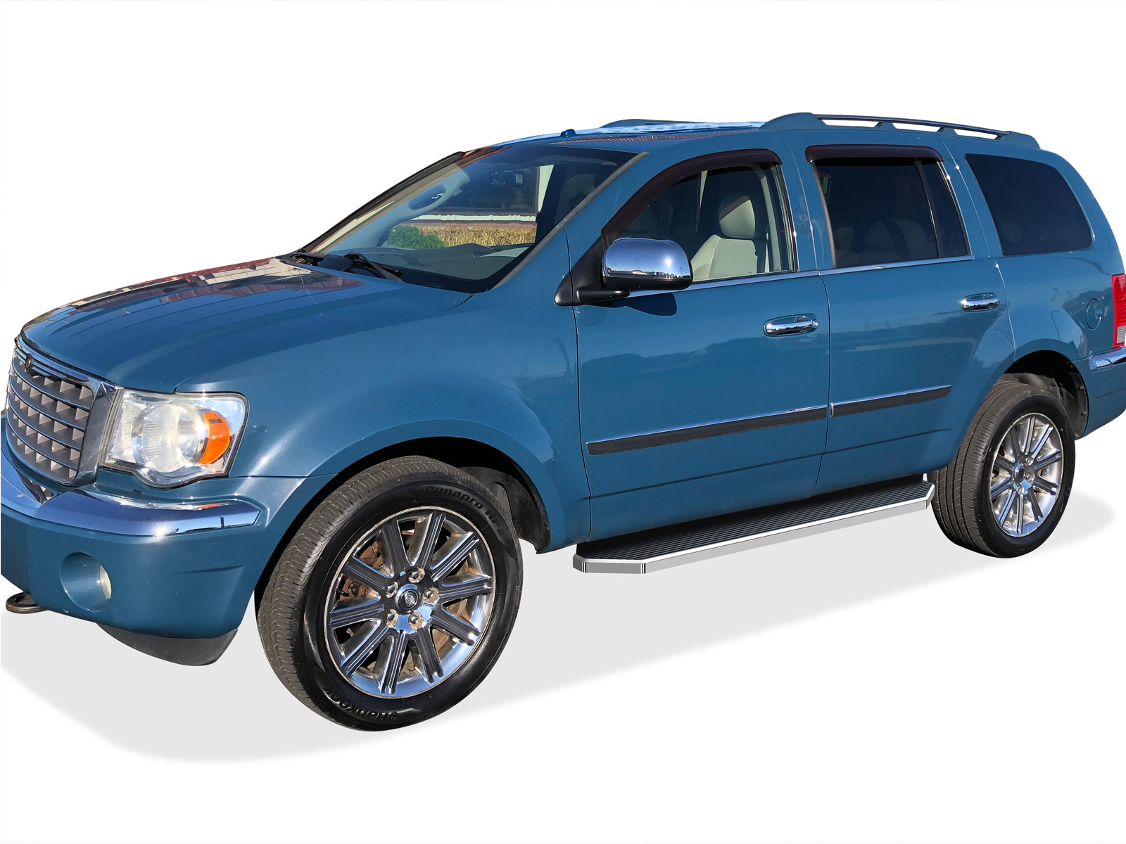 2004-2010 Dodge Durango 2006-2009 Chrysler Aspen Both Sides Running Board-H Series