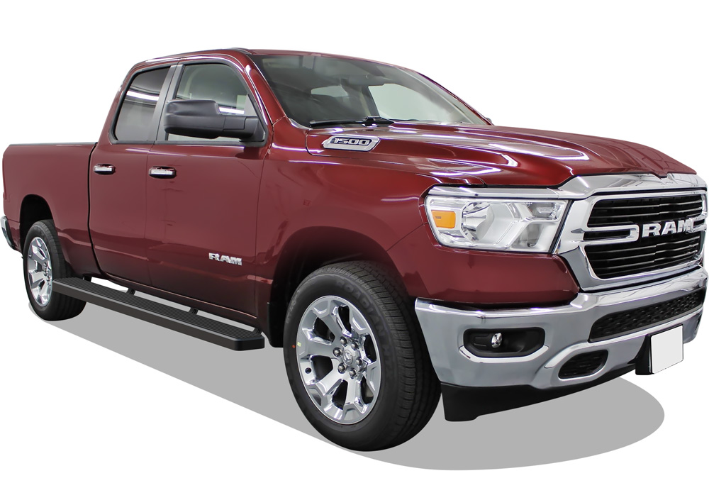 2019-2026 Ram 1500 Quad Cab (Excl. 2019-2024 RAM 1500 Classic) 6.5ft Bed Both Sides iStep W2W 6 Inch Stainless Steel