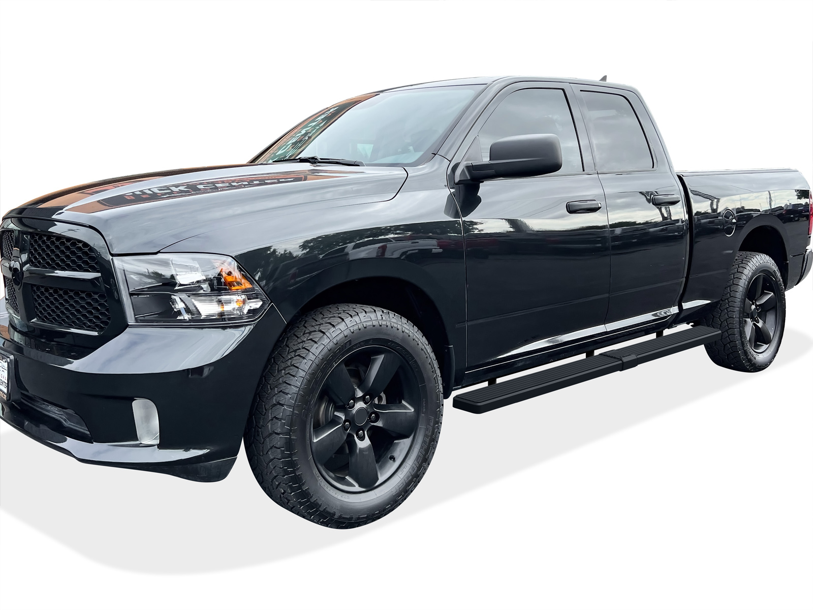 2009-2018 Dodge Ram 1500 Quad Cab (Incl. 2019-2024 RAM 1500 Classic) 6.5 ft Bed Both Sides iStep W2W 6 Inch Stainless Steel