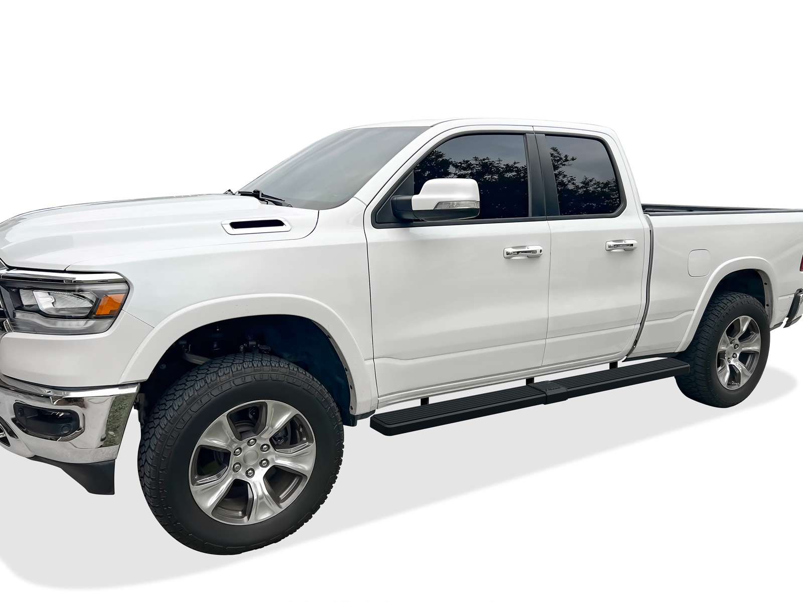 2019-2026 Ram 1500 Crew Cab (Excl. 2019-2024 RAM 1500 Classic) For 6.5 ft Bed Both Sides iStep W2W 6 Inch Stainless Steel