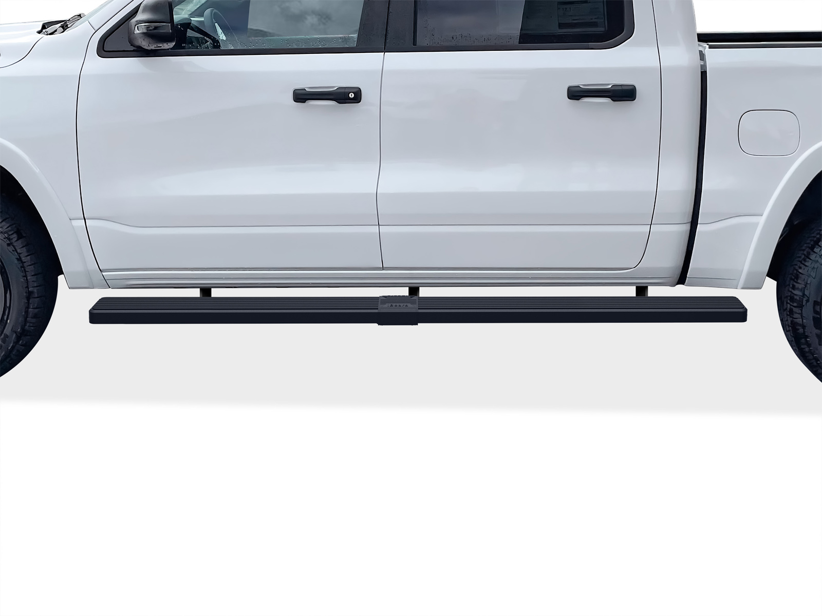 2019-2024 Ram 1500 Crew Cab (Excl. 2019-2024 RAM 1500 Classic) For5.5ft Bed Both Sides iStep W2W 6 Inch Stainless Steel