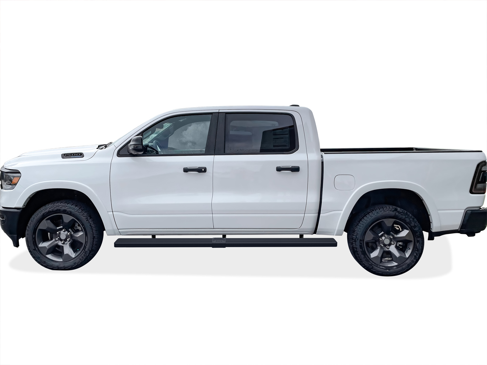 2019-2026 Ram 1500 Crew Cab (Excl. 2019-2024 RAM 1500 Classic) For 5.5 ft Bed Both Sides iStep W2W 6 Inch Stainless Steel