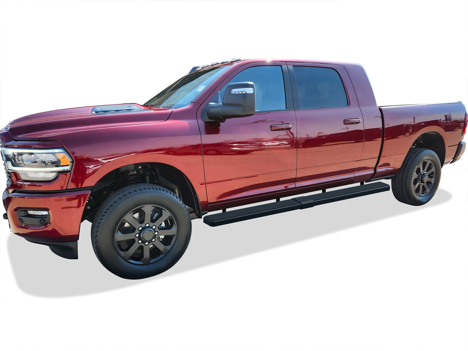 2010-2026 Dodge Ram 2500/3500 Mega Cab 6.5 ft Bed Both Sides iStep W2W 6 Inch Stainless Steel