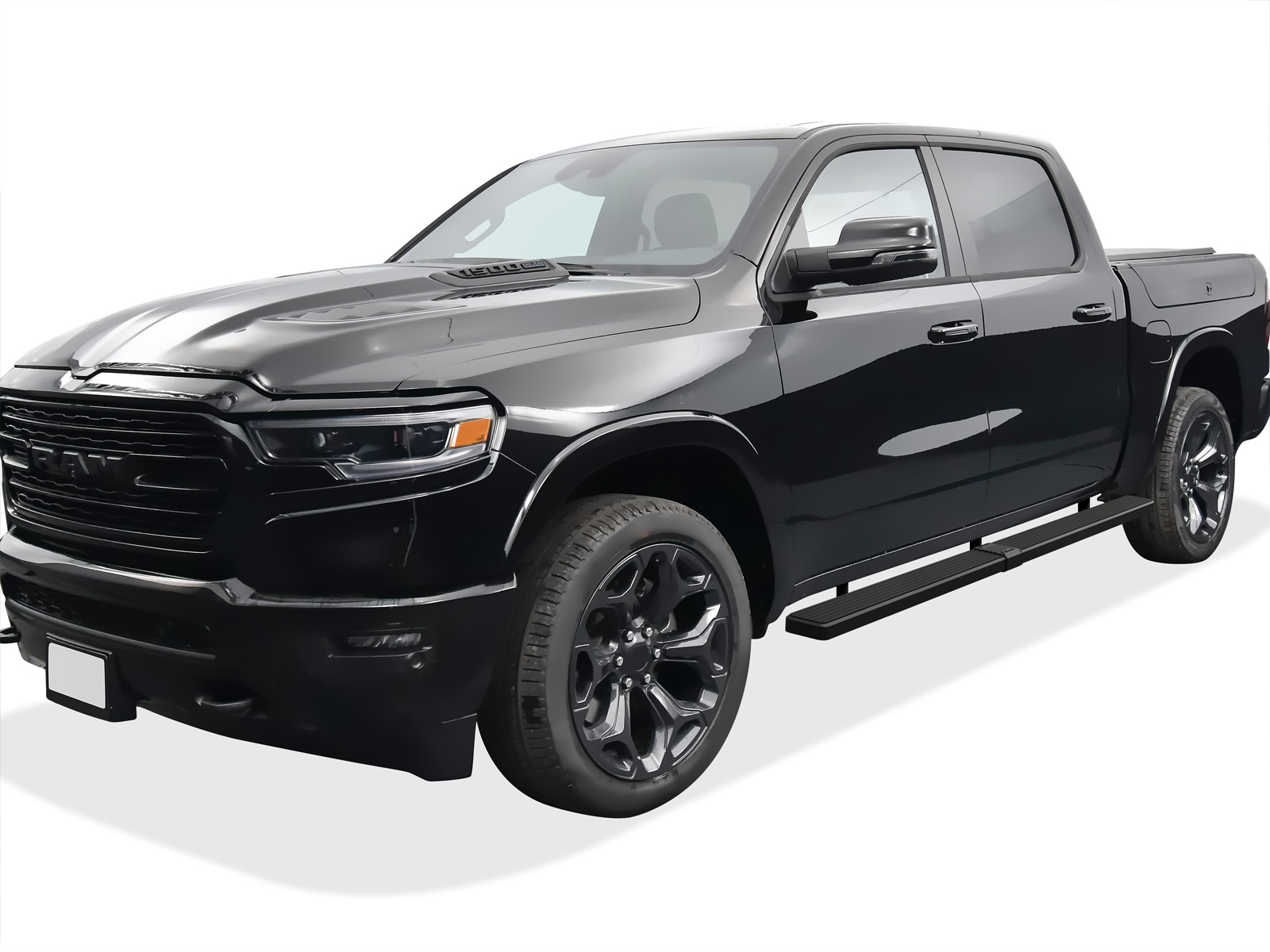 2019-2026 Ram 1500 Crew Cab (Excl. 2019-2024 RAM 1500 Classic) For 5.5 ft Bed Both Sides iStep W2W 5 Inch Stainless Steel