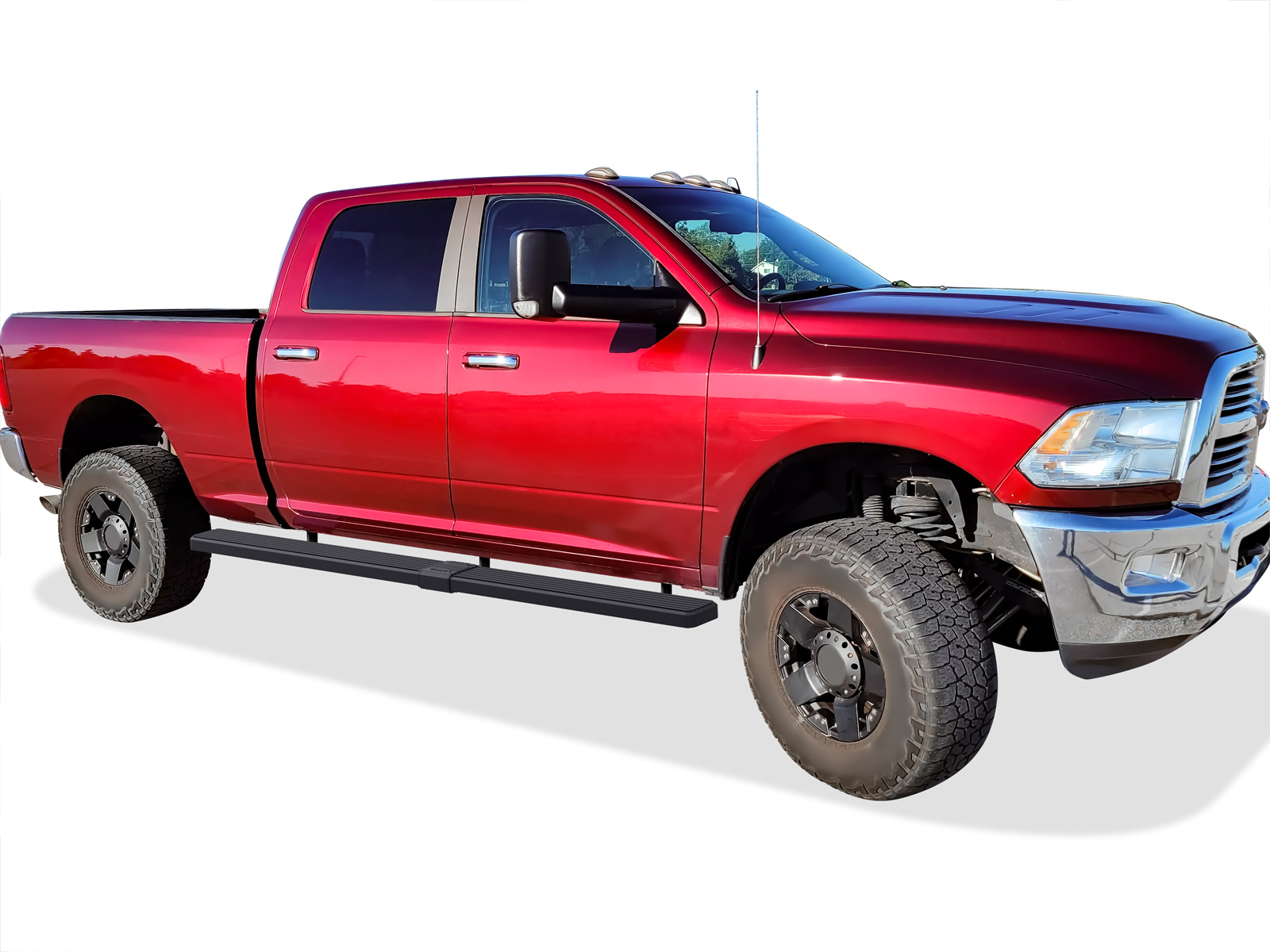2009-2018 Dodge Ram 1500 Crew Cab 6.5 ft Bed (Incl. 2019-2024 RAM 1500 Classic) 2010-2026 Dodge RAM 2500/3500/4500/5500 Crew Cab 6.5 ft Bed  (Incl. Chassis Cab Diesel Models) Both Sides iStep W2W 5 Inch Stainless Steel