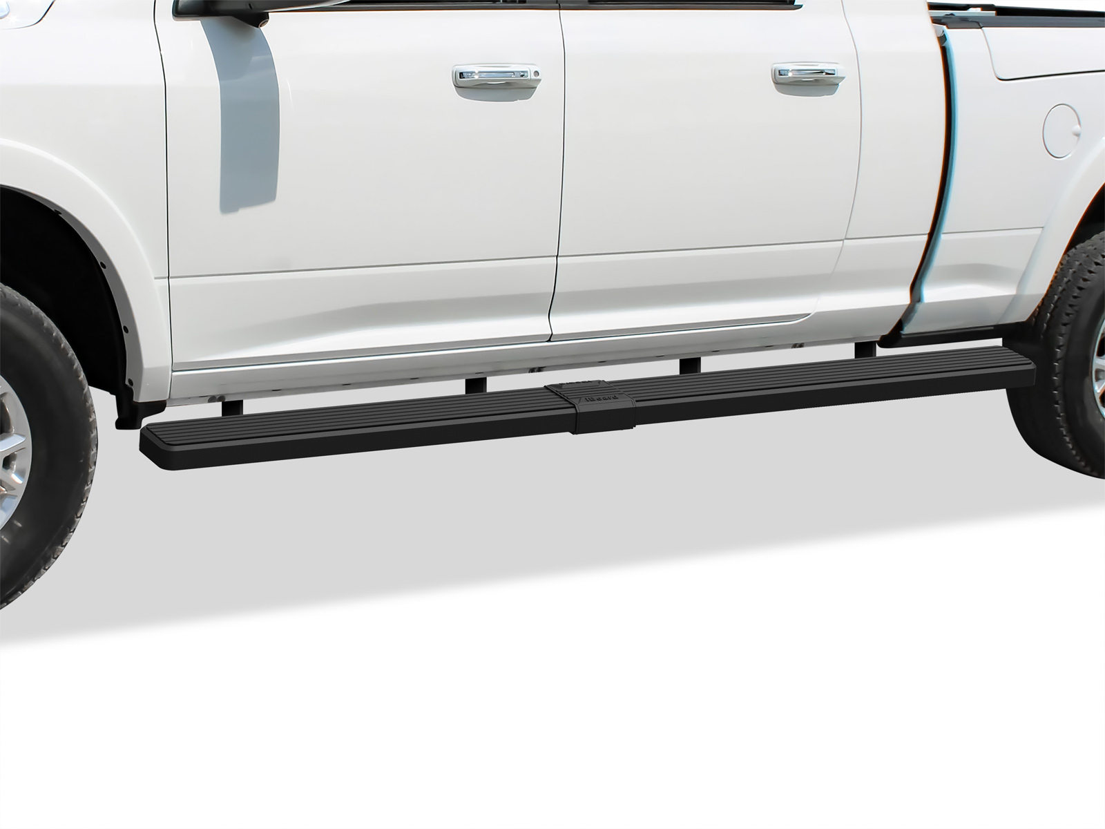 2010-2024 Dodge Ram 2500/3500 Mega Cab 6.5 ft Bed Both Sides iStep W2W 5 Inch Stainless Steel